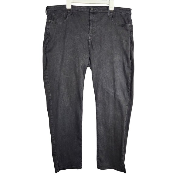 NYDJ Not Your Daughter Black Curves 360 CFOZ2637 Slim High Rise Jeans SIZE 18 - Picture 1 of 16